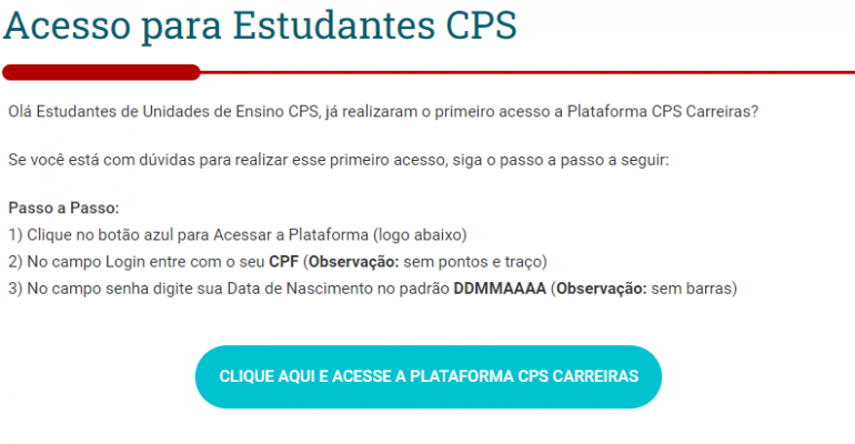 CPS Carreiras